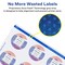 Avery Waterproof Round Labels with Sure Feed, Print to the Edge